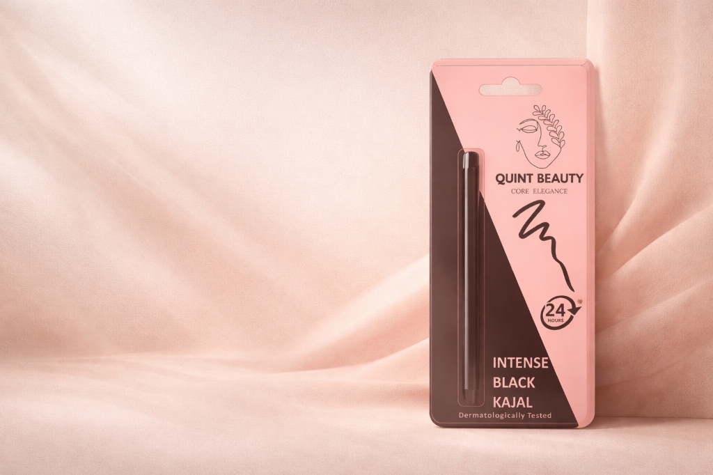 Model wearing natural makeup